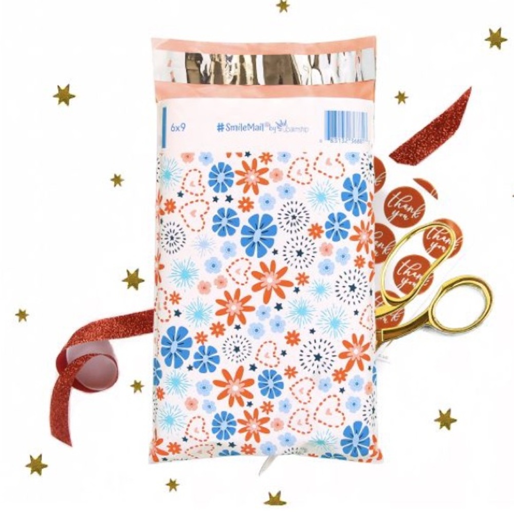 Fireworks 🎆 6x9" Poly Mailer Pack of 50 - Picture 8 of 11